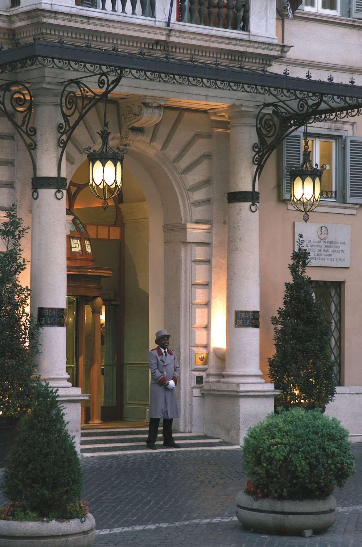 Grand Hotel De La Minerve Roma Exterior foto