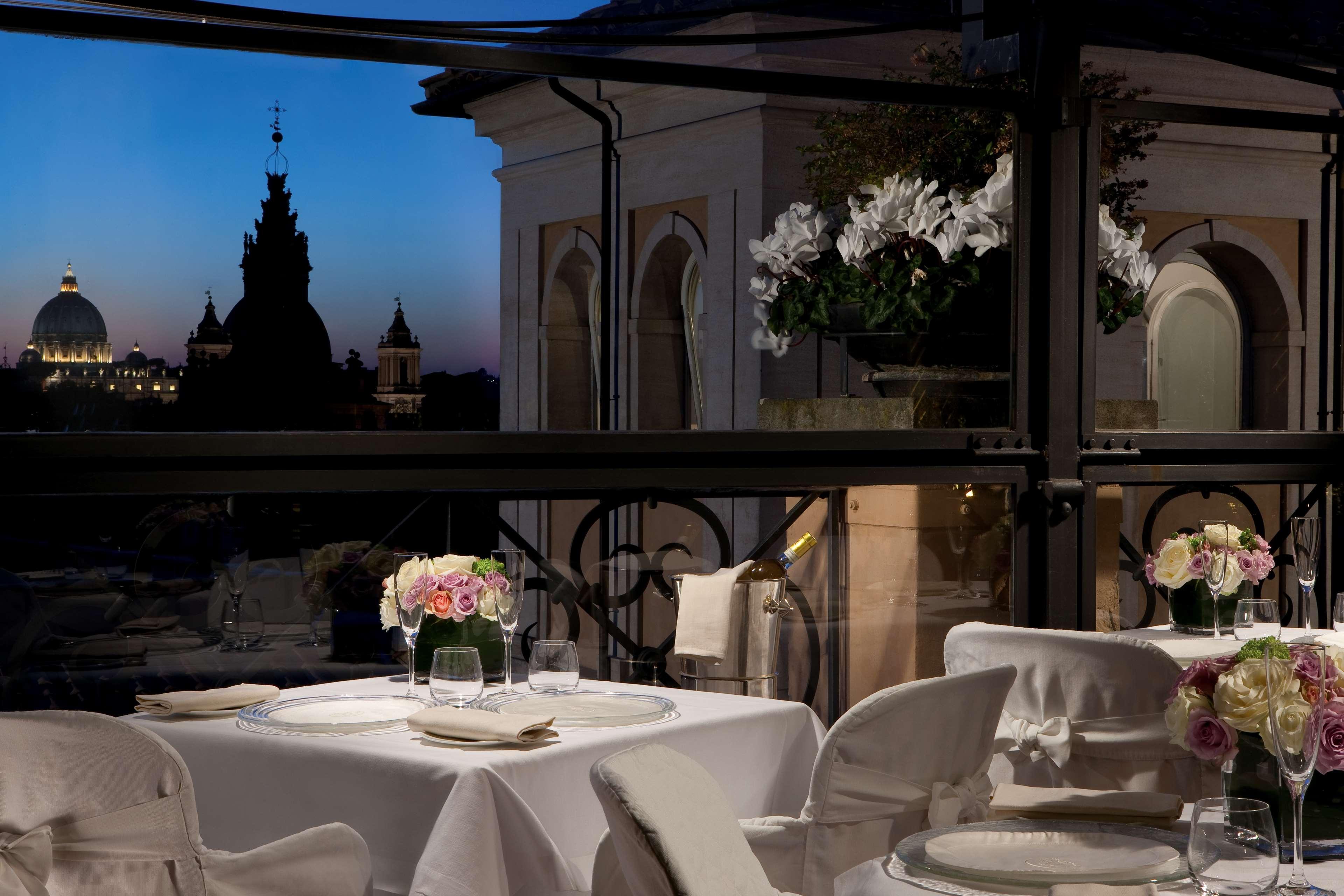 Grand Hotel De La Minerve Roma Restaurante foto