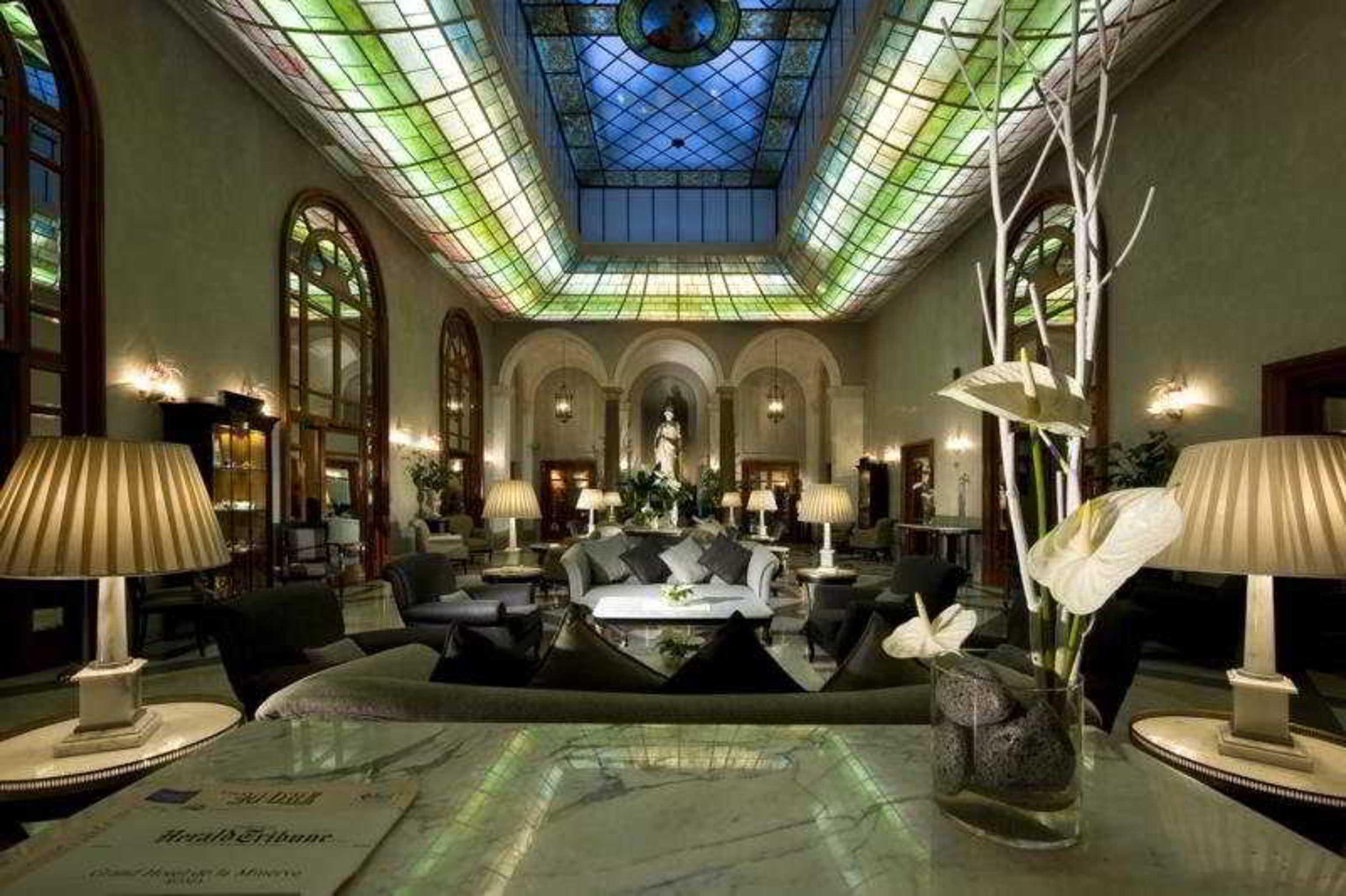 Grand Hotel De La Minerve Roma Interior foto